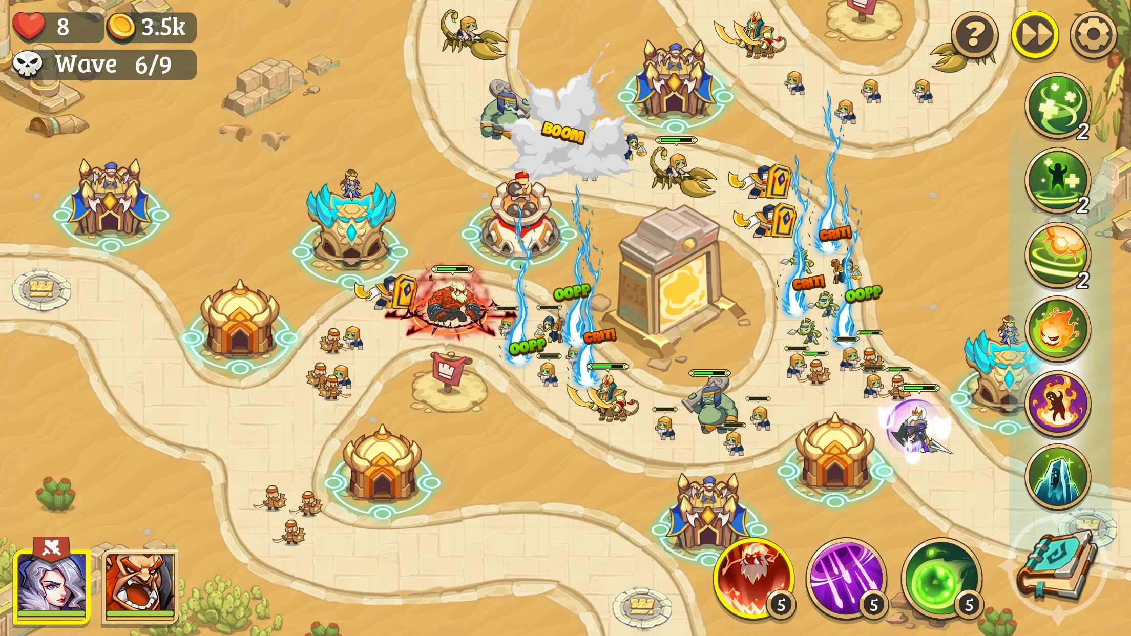 Empire Defender Offline Games screenshot